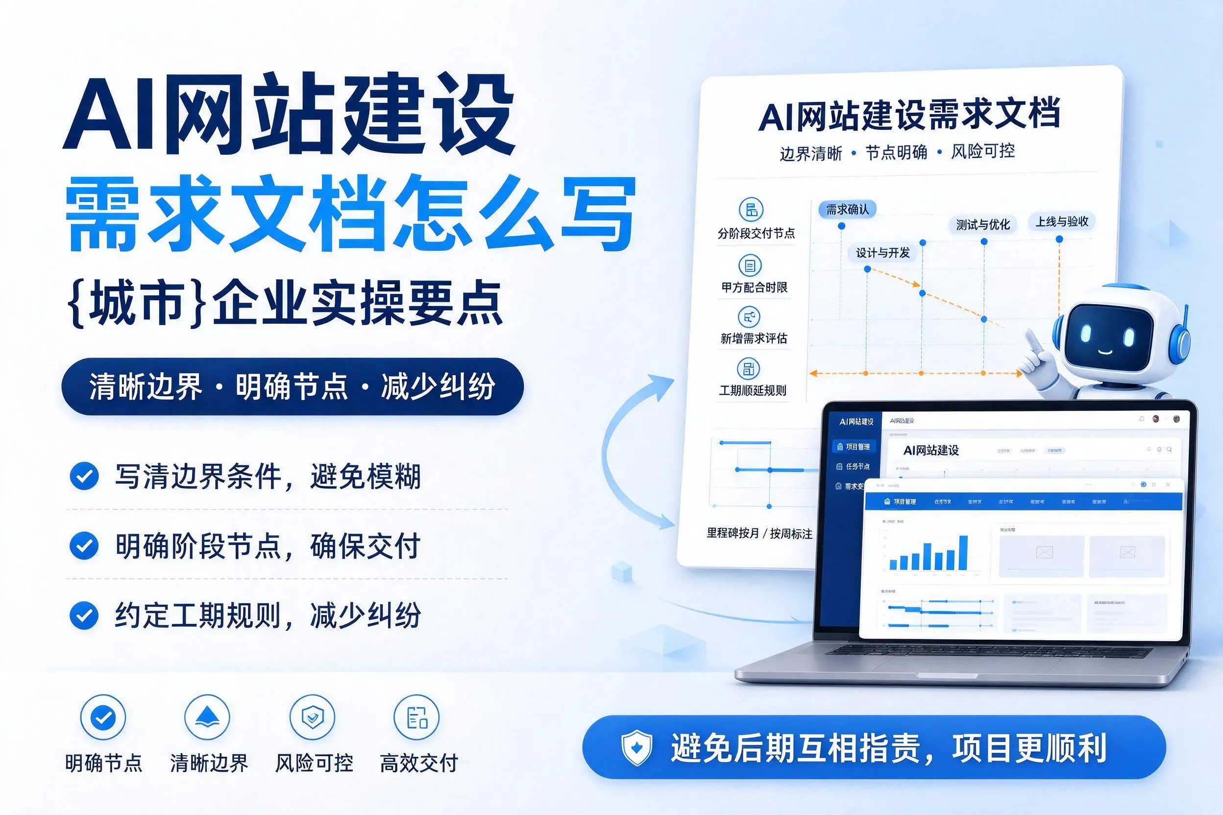 AI网站建设需求文档怎么写,天津企业实操要点